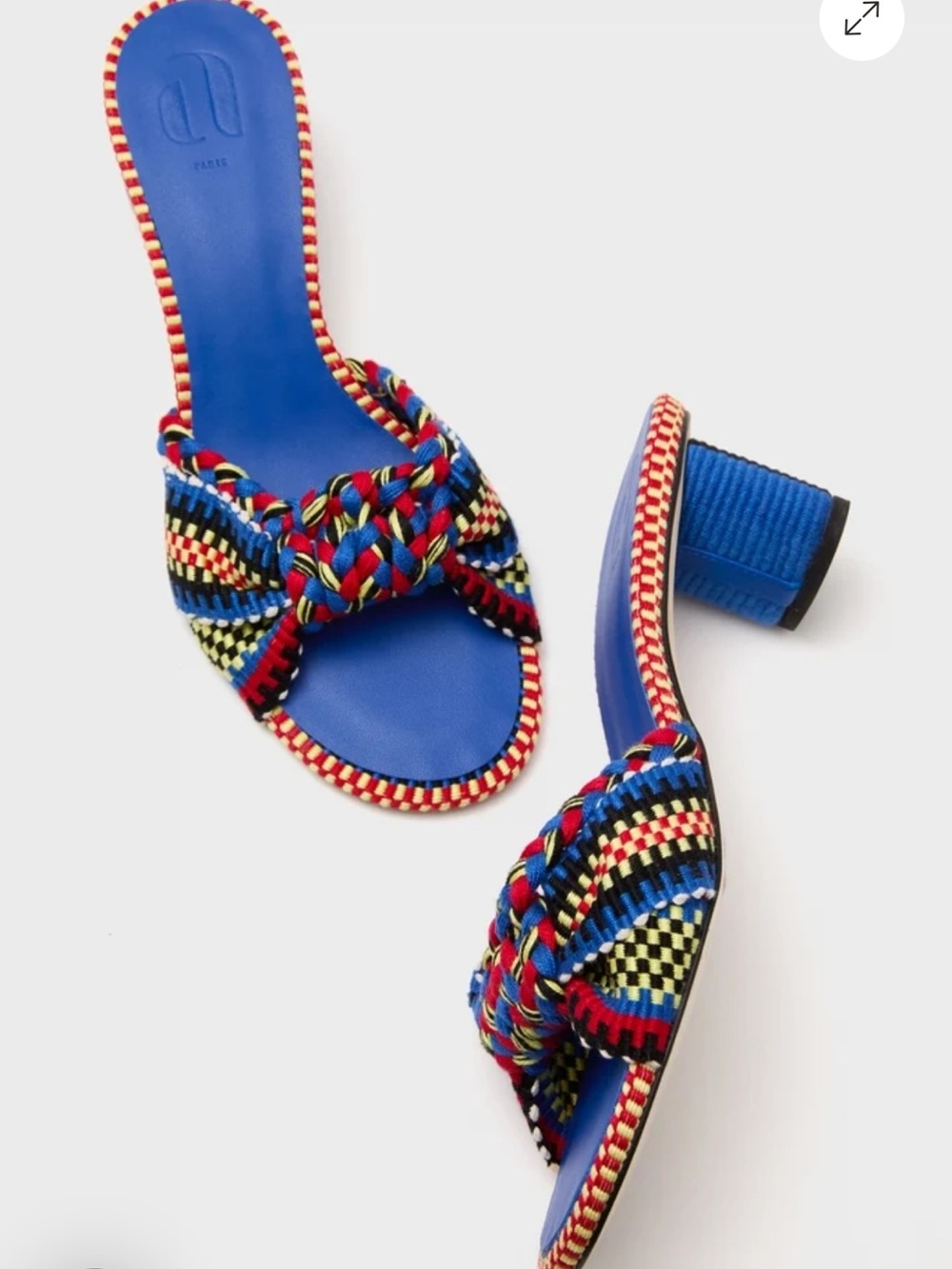 Amambaih Woven Jimena Heels